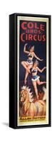 "Allen Sisters, America's Greatest Equestriennes", Circa 1940-null-Framed Stretched Canvas