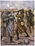 Danish Raiders in the Coastal Marshlands of East Anglia-Allen Stewart-Art Print