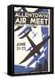 Allentown Air Meet Poster-null-Framed Stretched Canvas