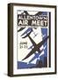 Allentown Air Meet Poster-null-Framed Art Print