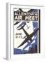 Allentown Air Meet Poster-null-Framed Art Print