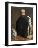 Allessandro Vittoria-Paolo Veronese-Framed Art Print
