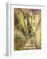 Alley Amalfi-Antonio Mancini-Framed Giclee Print