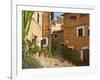 Alley in Fornalutx, Majorca, Balearics, Spain-Katja Kreder-Framed Photographic Print