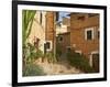 Alley in Fornalutx, Majorca, Balearics, Spain-Katja Kreder-Framed Photographic Print