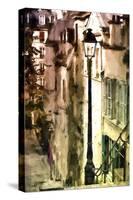 Alley in Montmartre-Philippe Hugonnard-Stretched Canvas