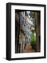 Alley in the Old Town of Ventimiglia, Province of Imperia, Liguria, Italy-null-Framed Art Print