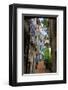 Alley in the Old Town of Ventimiglia, Province of Imperia, Liguria, Italy-null-Framed Art Print