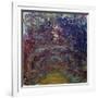 Alley of Roses in Giverny-Claude Monet-Framed Giclee Print