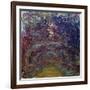 Alley of Roses in Giverny-Claude Monet-Framed Giclee Print