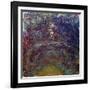 Alley of Roses in Giverny-Claude Monet-Framed Giclee Print