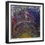 Alley of Roses in Giverny-Claude Monet-Framed Giclee Print