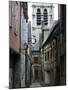 Alley of the Cats and Eglise Ste-Madeleine-Walter Bibikow-Mounted Photographic Print