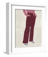 Alley Pose I-Melissa Wang-Framed Art Print