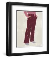 Alley Pose I-Melissa Wang-Framed Art Print