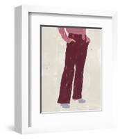 Alley Pose I-Melissa Wang-Framed Art Print