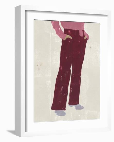 Alley Pose I-Melissa Wang-Framed Art Print