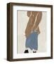 Alley Pose II-Melissa Wang-Framed Art Print