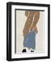 Alley Pose II-Melissa Wang-Framed Art Print
