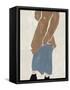 Alley Pose II-Melissa Wang-Framed Stretched Canvas