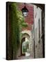 Alley to Garden, Languedoc-Roussillon, France-Lisa S. Engelbrecht-Stretched Canvas