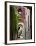 Alley to Garden, Languedoc-Roussillon, France-Lisa S. Engelbrecht-Framed Premium Photographic Print