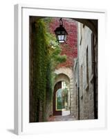 Alley to Garden, Languedoc-Roussillon, France-Lisa S. Engelbrecht-Framed Photographic Print