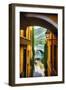 Alley With a Lake View, Bellagio, Lake Como, Italy-George Oze-Framed Photographic Print