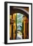 Alley With a Lake View, Bellagio, Lake Como, Italy-George Oze-Framed Photographic Print