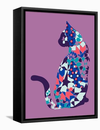 Alleycat-null-Framed Stretched Canvas