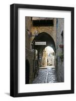 Alleys in the Old Jaffa, Tel Aviv, Israel, Middle East-Yadid Levy-Framed Photographic Print