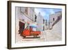 Alleyway. Ceglie Messapica. Puglia. Italy.-Mi.Ti.-Framed Photographic Print