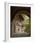 Alleyway, Sighisoara, Transylvania, Romania, Europe-Gary Cook-Framed Photographic Print