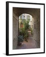 Alleyway, Todi, Italy-Rob Tilley-Framed Photographic Print