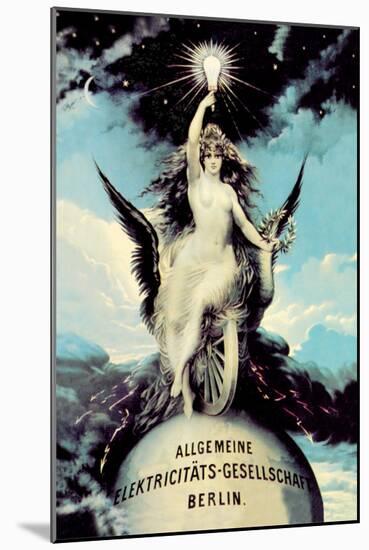 Allgemeine Elektricitats, Gesellschaft Berlin-Louis Schmidt-Mounted Art Print
