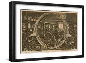 Allgemeine Elektricitats-Gesellschaft. Postcard Sent on 20 April 1913-German photographer-Framed Giclee Print