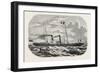 Alliance, Steamship, an Established New Service Between Le Havre and Southampton. 1855-null-Framed Giclee Print