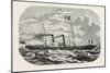 Alliance, Steamship, an Established New Service Between Le Havre and Southampton. 1855-null-Mounted Giclee Print