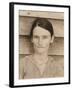 Allie Mae Burroughs in Hale County, Alabama, 1935-36-Walker Evans-Framed Photographic Print