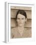 Allie Mae Burroughs in Hale County, Alabama, 1935-36-Walker Evans-Framed Photographic Print