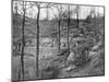 Allied Command Post on Mount Kemmel Near Ypres, Belgium, 23 April 1918-null-Mounted Giclee Print