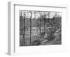 Allied Command Post on Mount Kemmel Near Ypres, Belgium, 23 April 1918-null-Framed Giclee Print