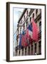 Allied Flags in Checkpoint Charlie, Berlin-motorolka-Framed Photographic Print