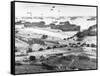 Allied Forces at a Beach in Normandy-null-Framed Stretched Canvas