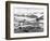 Allied Forces at a Beach in Normandy-null-Framed Photographic Print