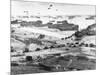 Allied Forces at a Beach in Normandy-null-Mounted Photographic Print