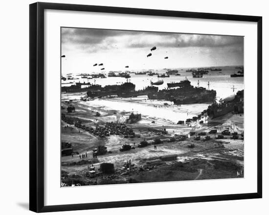 Allied Invasion of Normandy-null-Framed Photographic Print