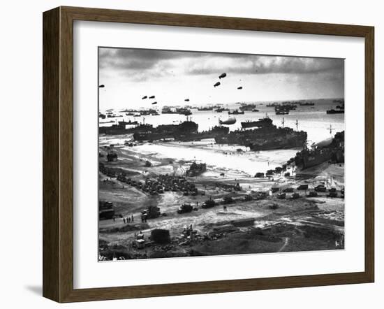 Allied Invasion of Normandy-null-Framed Photographic Print