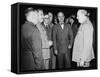 Allied Leaders at the Potsdam Conference, July 17- Aug. 2, 1945-null-Framed Stretched Canvas