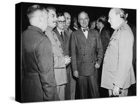 Allied Leaders at the Potsdam Conference, July 17- Aug. 2, 1945-null-Stretched Canvas